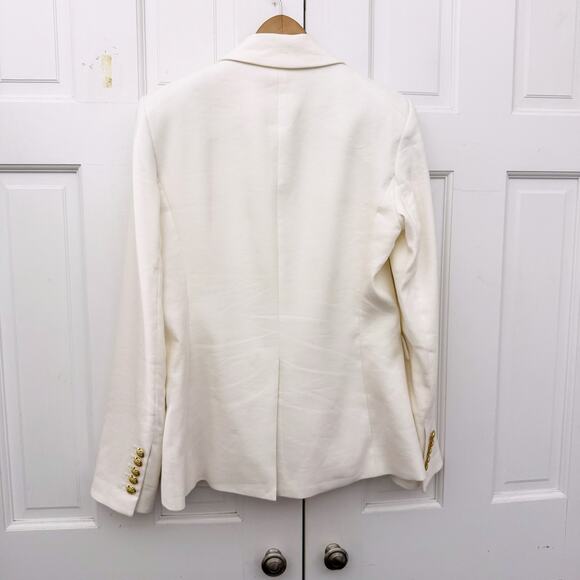 Veronica Beard Miller Linen Dickey Jacket in Off White - Picture 10 of 15